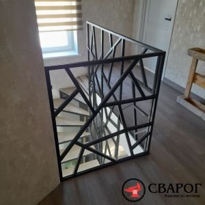 Каркас лестницы под зашивку 2