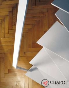 Легкая лестница в стиле Loft 5
