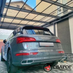 Односкатный навес для автомобилей Н-020 фото 3